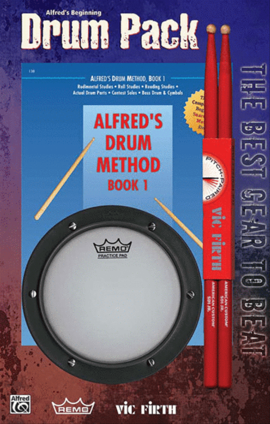 Alfred's Drum Method, Book 1 Percussion scores gallery preview page 1