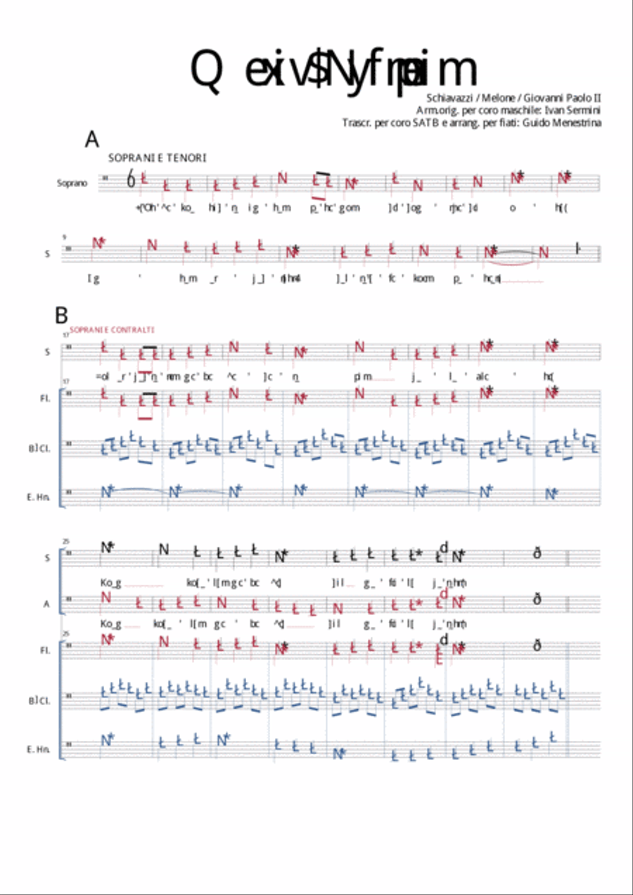 Mater Jubilaei 4-Part scores gallery preview page 2
