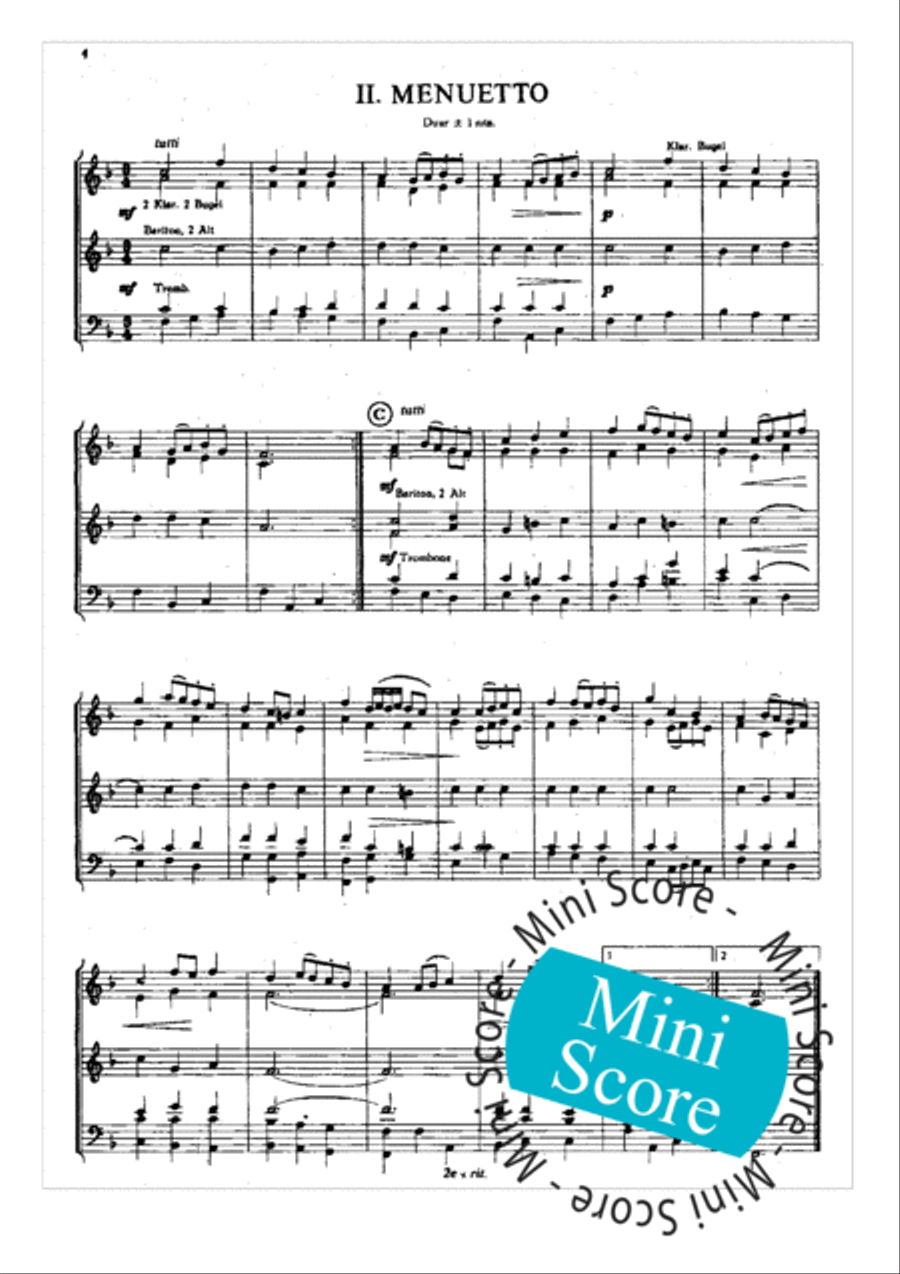 Handel Suite Handel Suite Concert Band scores gallery preview page 6