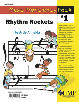 Book cover for Music Proficiency Pack #1 - Rhythm Rockets