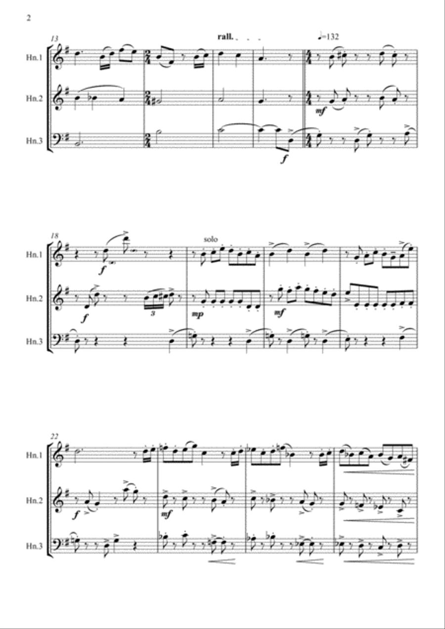 Belle Belle Brass Ensemble scores gallery preview page 3