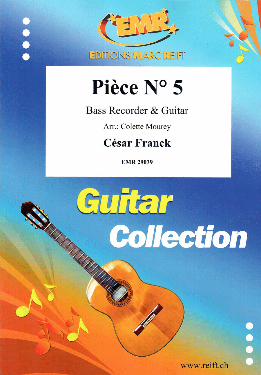 Piece No. 5 Bass Recorder scores gallery preview page 1