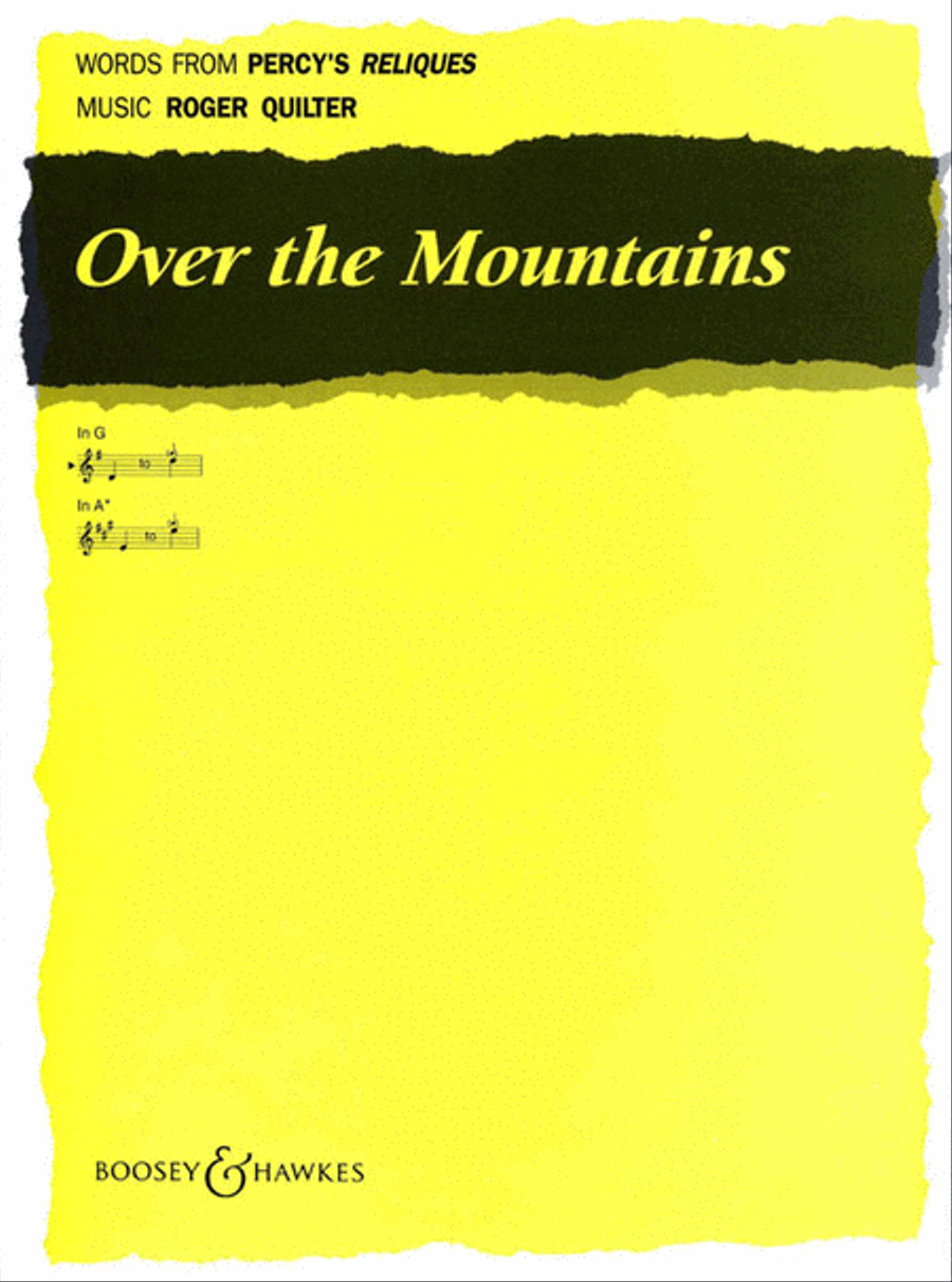 Over the Mountains Medium Voice scores gallery preview page 1