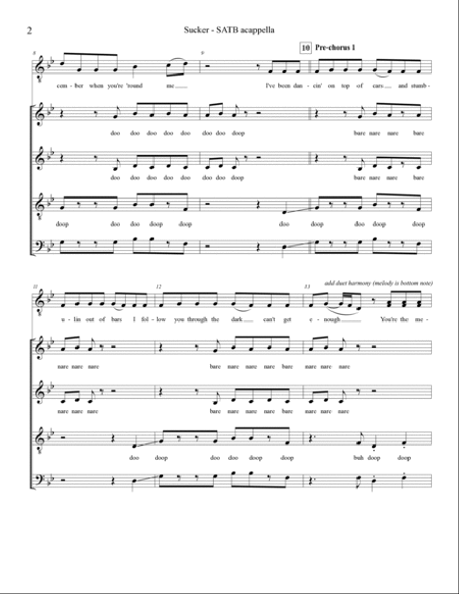 Sucker 4-Part scores gallery preview page 2