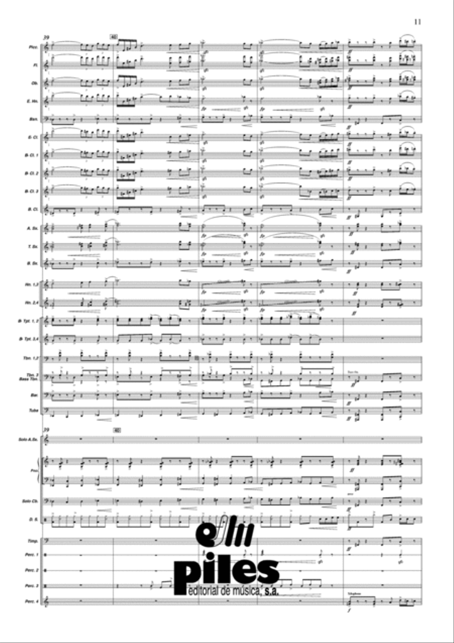 Concertango Concertango Concert Band scores gallery preview page 8