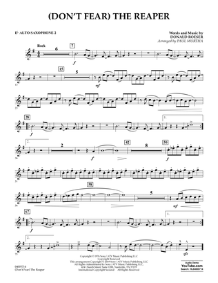 (Don't Fear) The Reaper (arr. Paul Murtha) - Eb Alto Saxophone 2