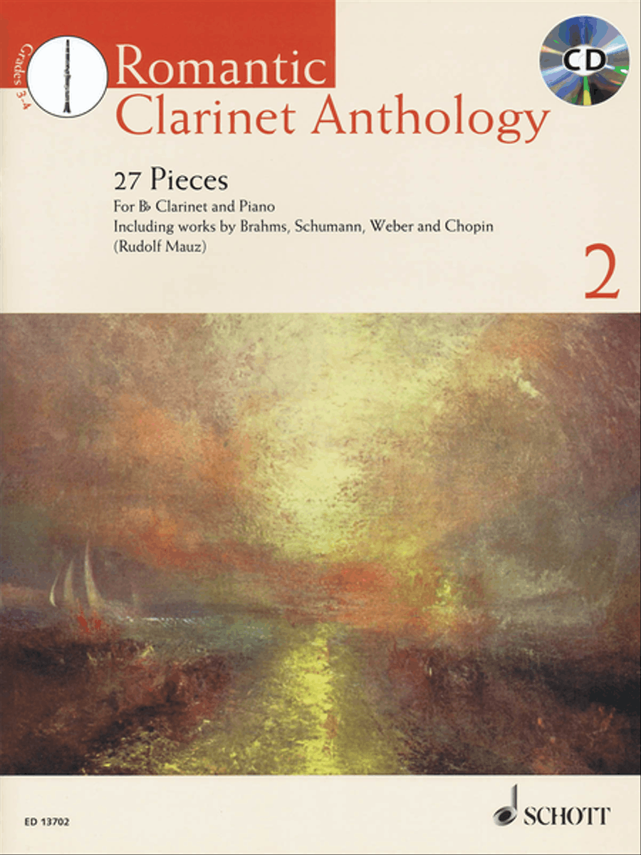 Romantic Clarinet Anthology Volume 2 Clarinet Solo scores gallery preview page 1