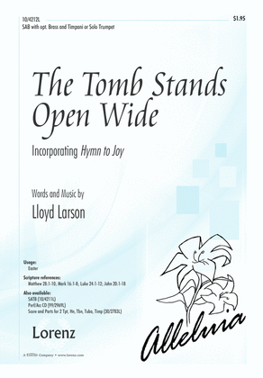 Book cover for The Tomb Stands Open Wide