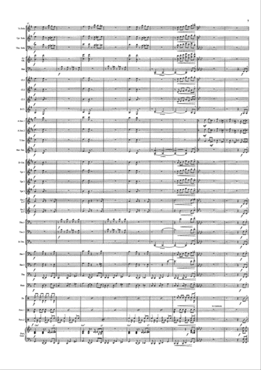 Combo Concertino Concert Band scores gallery preview page 8