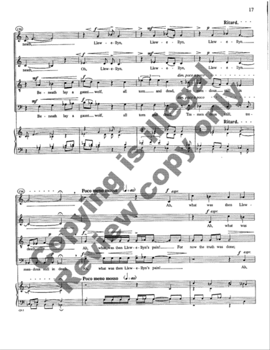 Beth Gelert 4-Part scores gallery preview page 38