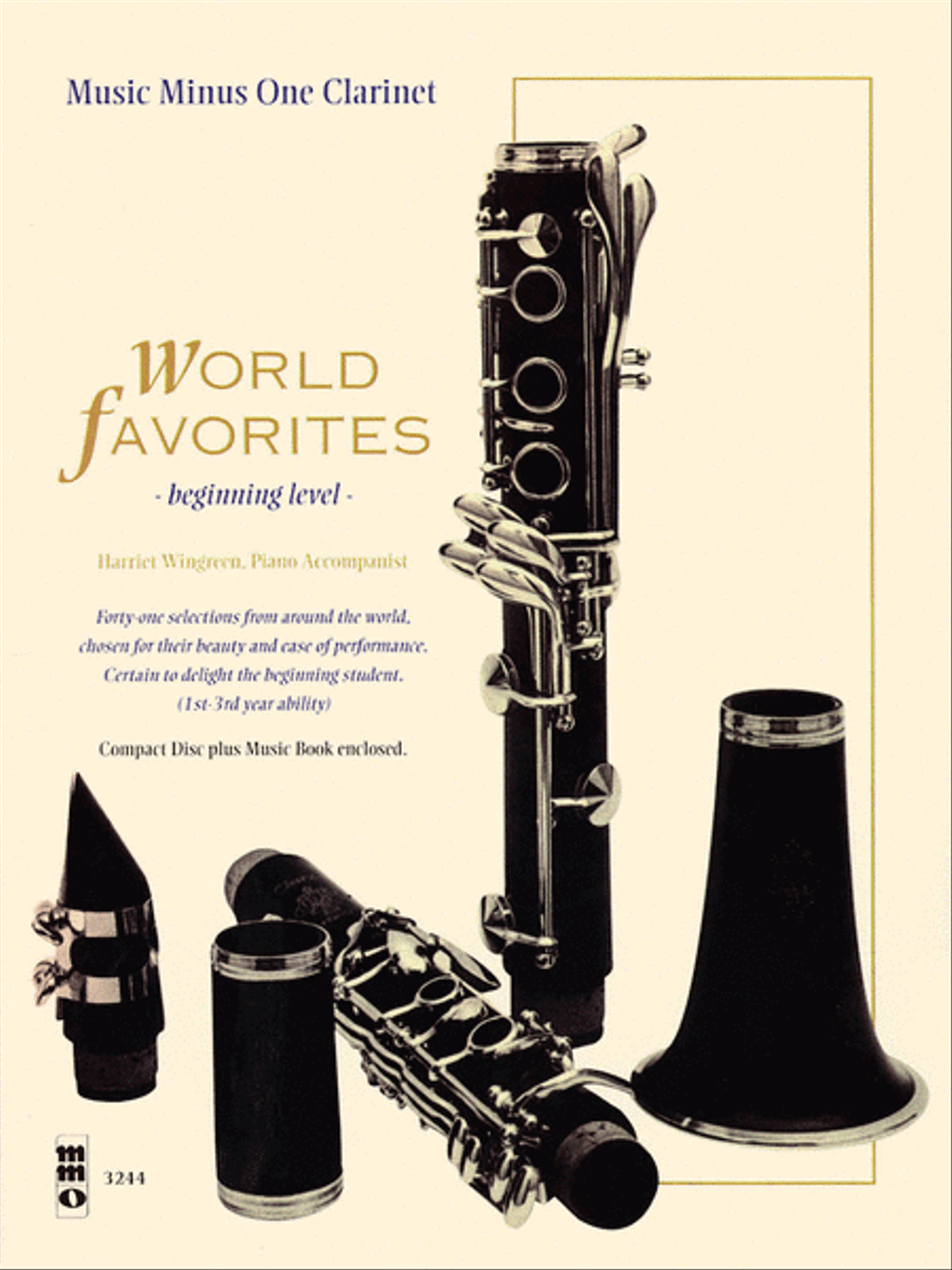World Favorites - Beginning Level Clarinet Solo scores gallery preview page 1
