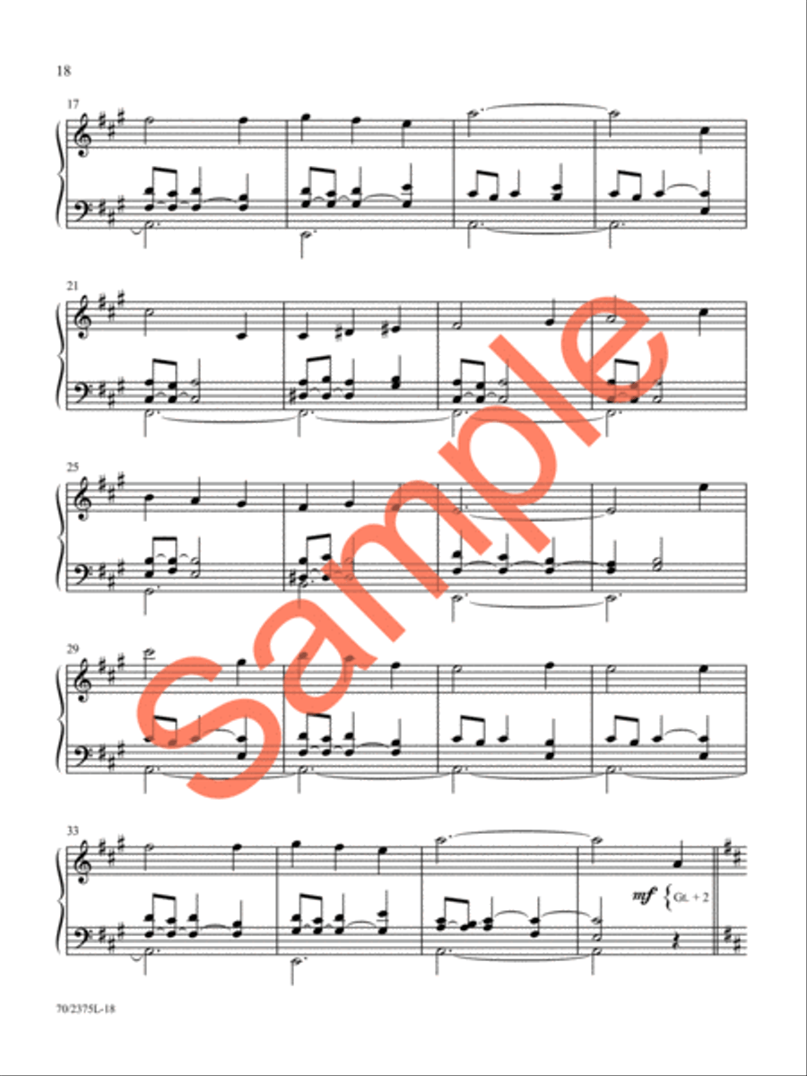 Music for a Joyous Christmas, Vol. 2 Organ Solo scores gallery preview page 16