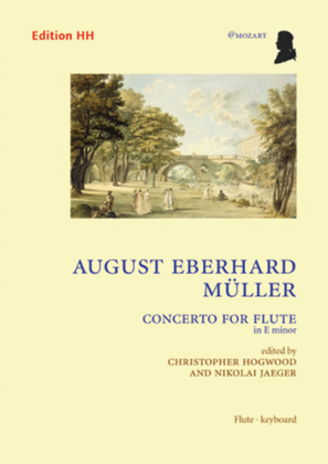 Book cover for Flute concerto in E minor