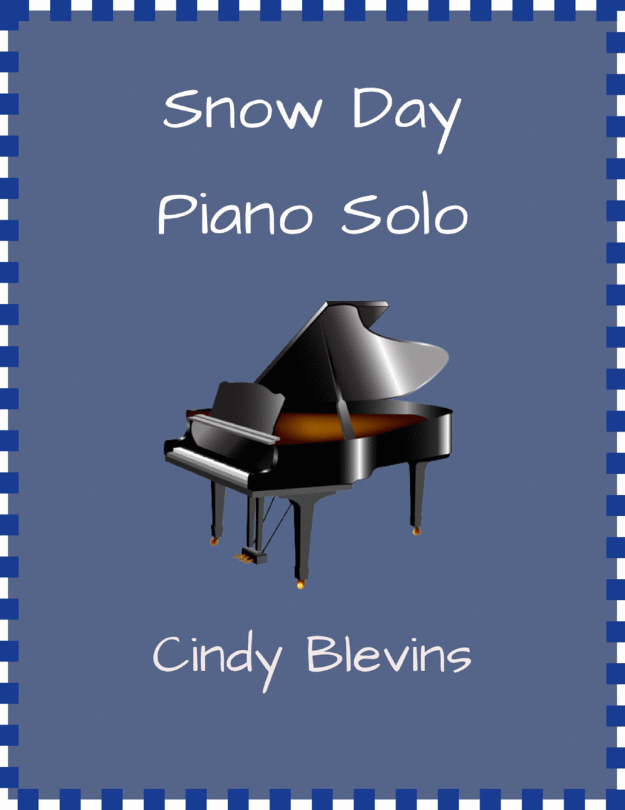 Snow Day, original piano solo Piano Solo scores gallery preview page 1