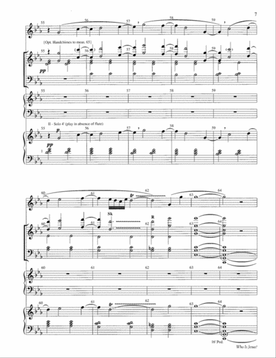 Who Is Jesus? Choir scores gallery preview page 7