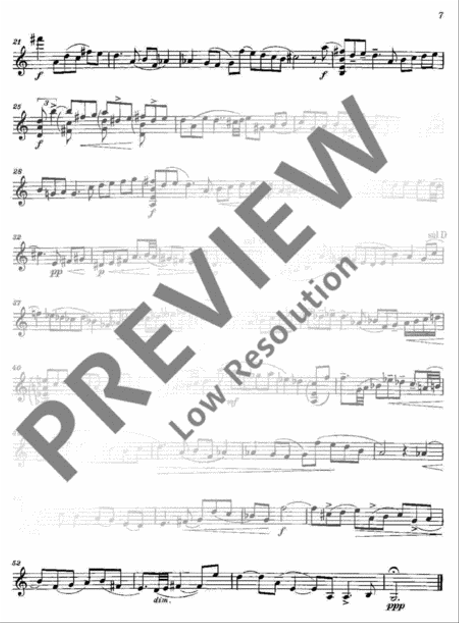 1. Sonate Violin Solo scores gallery preview page 8