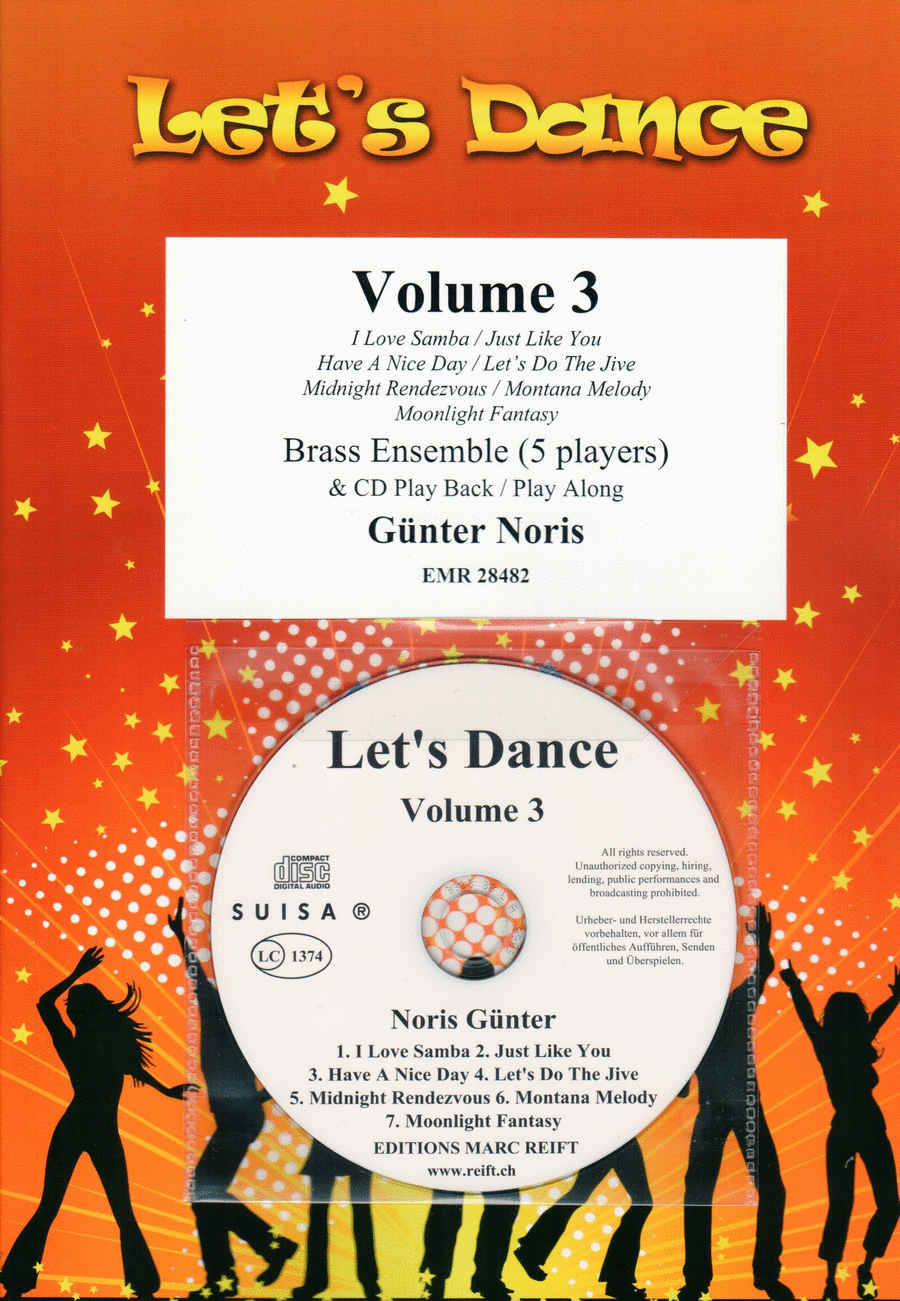Let's Dance Volume 3 Brass Ensemble scores gallery preview page 1