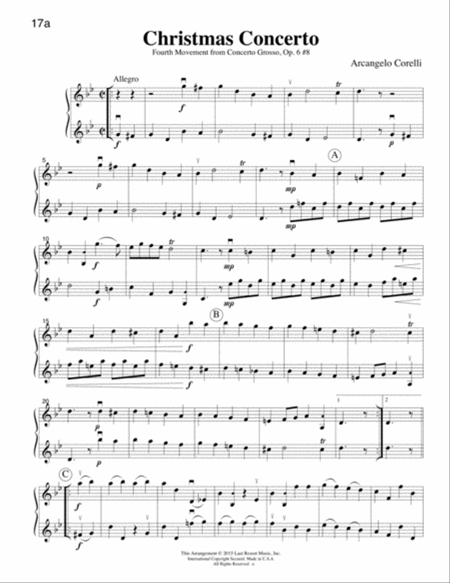 Music for Two, Christmas Volume 2 - Cello or Bassoon & Cello or Bassoon Bassoon scores gallery preview page 2