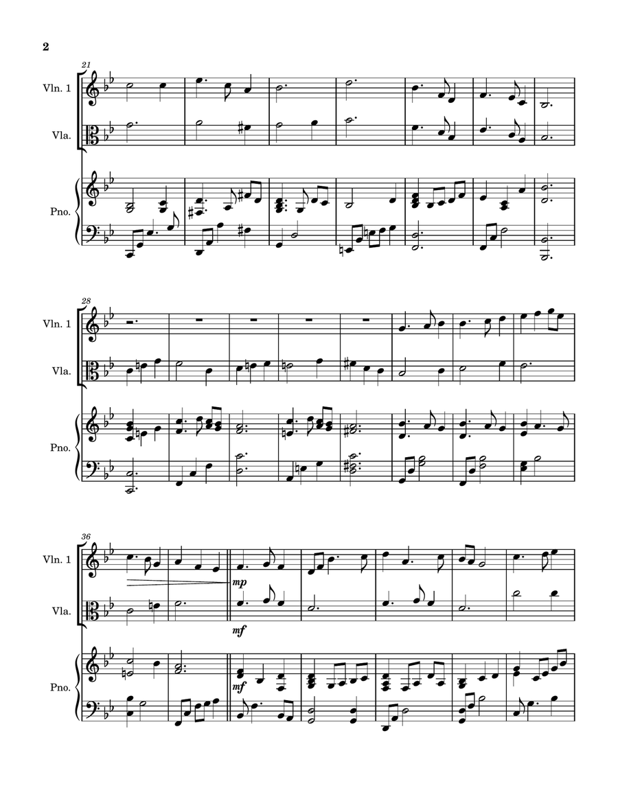 Silent Night Silent Night Viola scores gallery preview page 2