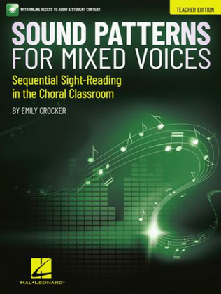 Book cover for Sound Patterns for Mixed Voices - Sequential Sight-Reading in the Choral Classrooom