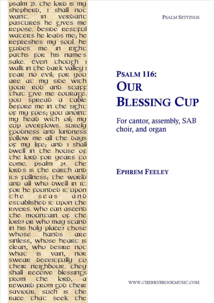 Psalm 116: Our Blessing Cup