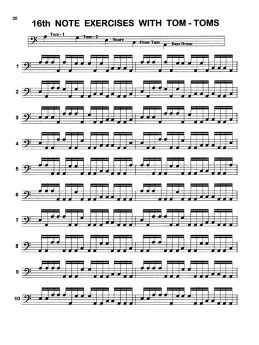 Bass Drum Control Bass Drum Control Drums scores gallery preview page 6