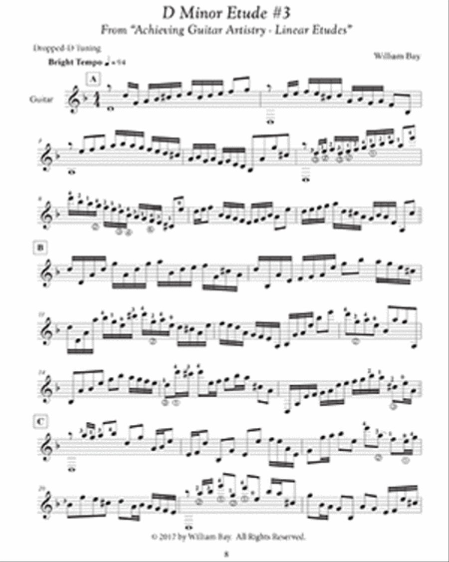 Contemporary Guitar Composers of the Americas Classical Guitar scores gallery preview page 2