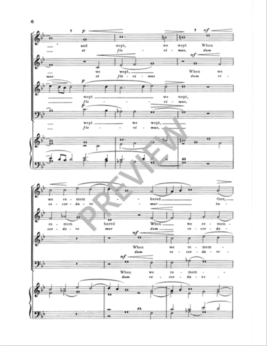 By the River of Babylon By the River of Babylon 4-Part scores gallery preview page 7
