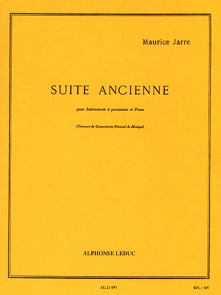 Book cover for Suite Ancienne (drums And Piano)