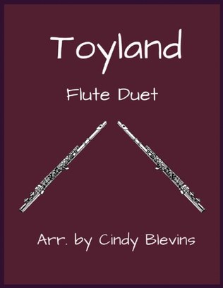 Book cover for Toyland, for Flute Duet