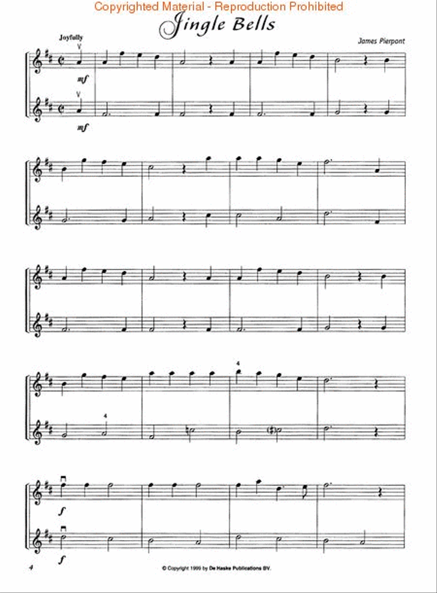 Joy to the World String Duet scores gallery preview page 2