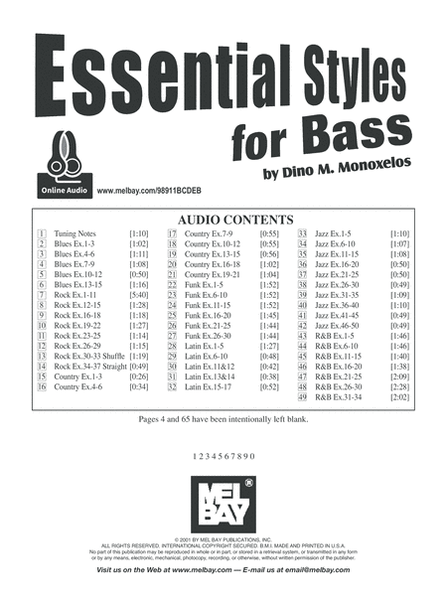 Essential Styles for Bass image number null