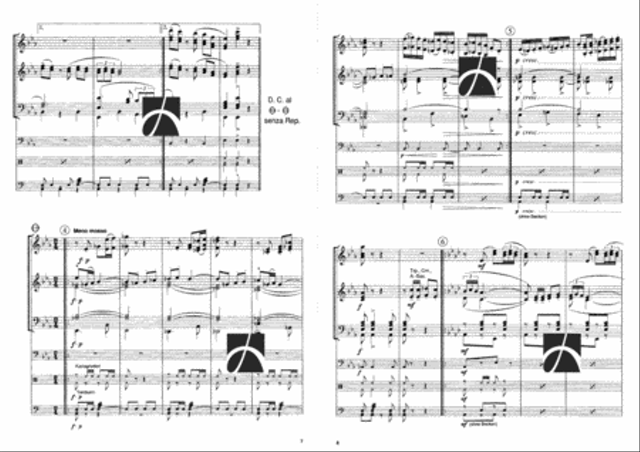 Ardor Castellano Ardor Castellano Concert Band scores gallery preview page 4