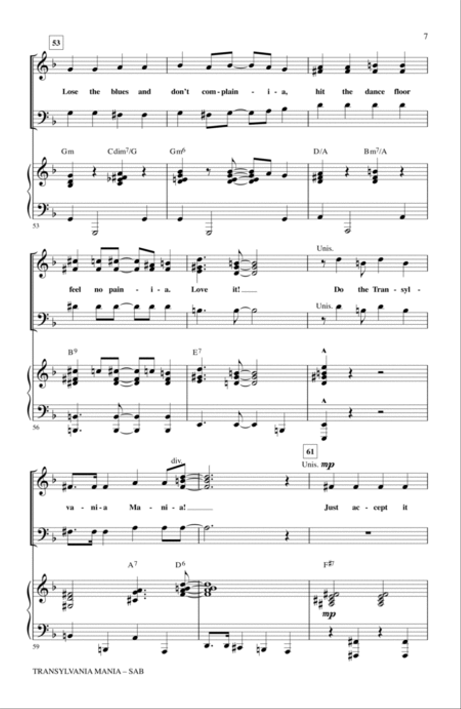 Transylvania Mania 3-Part scores gallery preview page 6