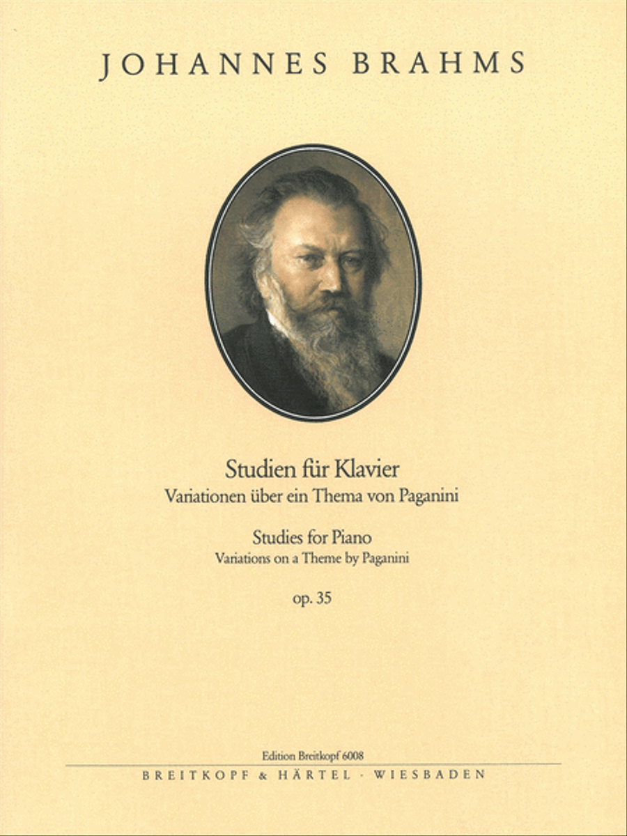 Variations on a Theme by Paganini Op. 35 Piano Solo scores gallery preview page 1