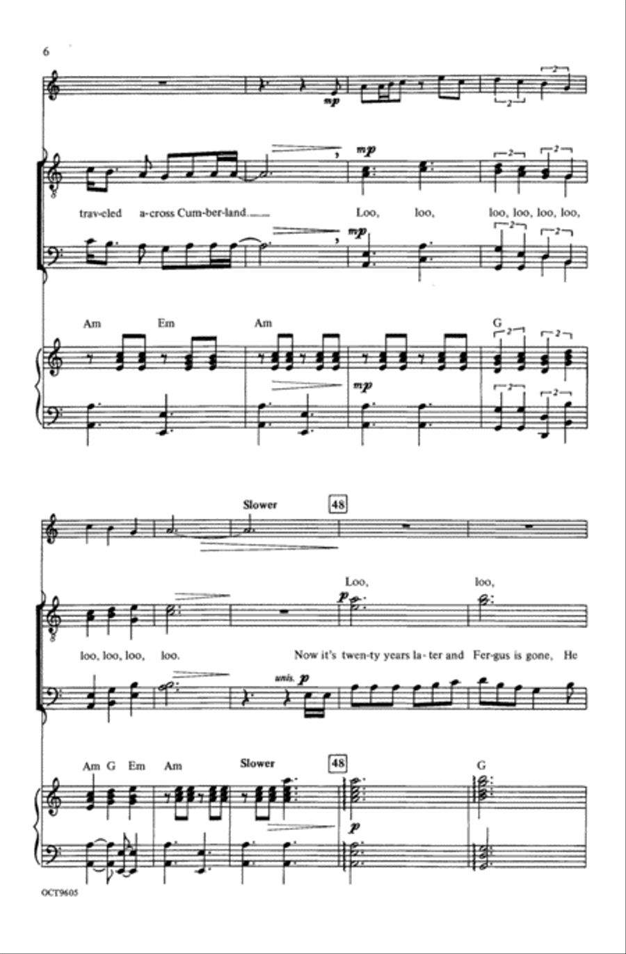 Fergus an' Molly (from Celtic Songs) Choir scores gallery preview page 5