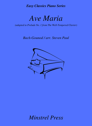 Ave Maria (Bach-Gounod) Easy Classic Piano Solo