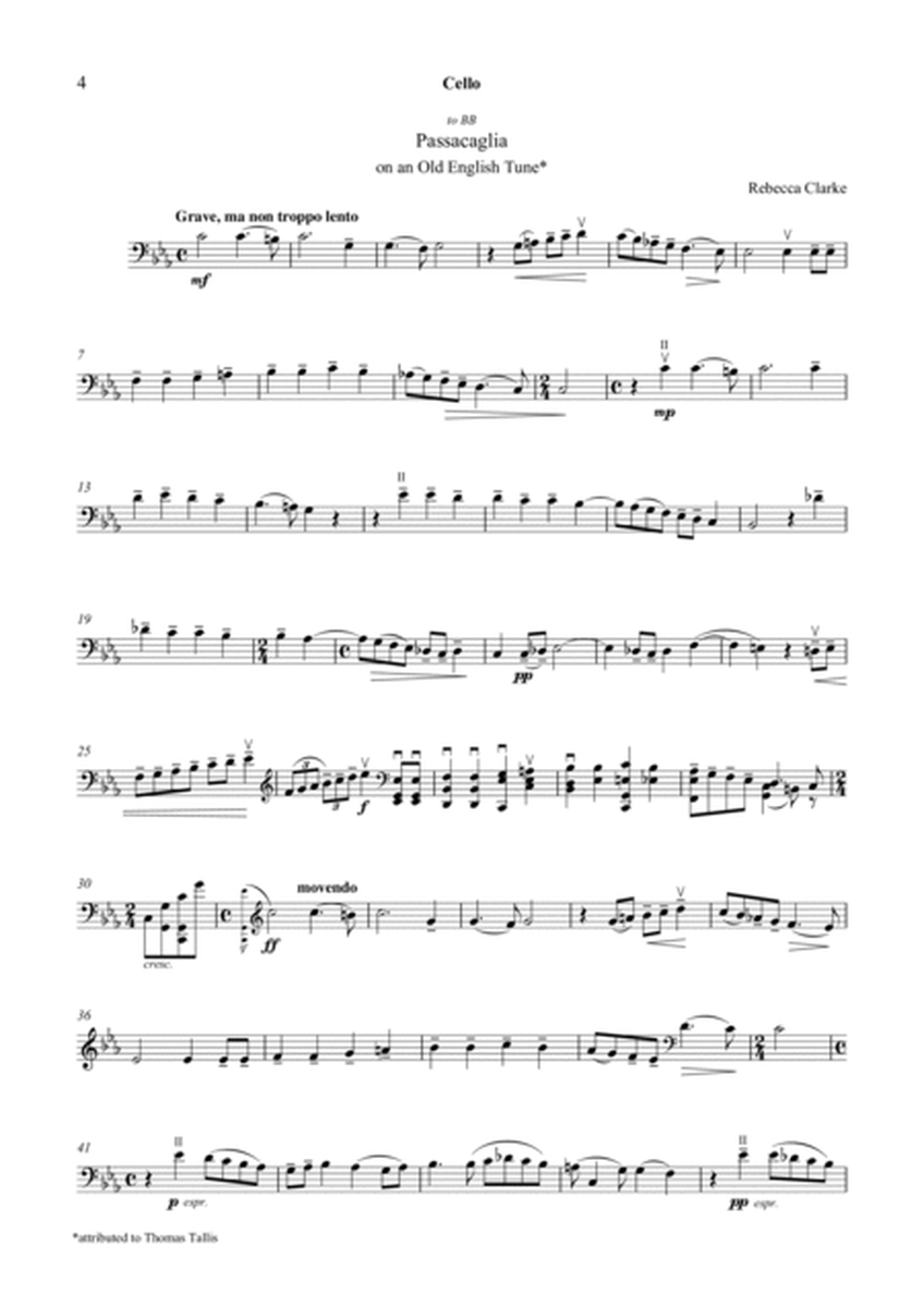 Shorter pieces for cello and piano