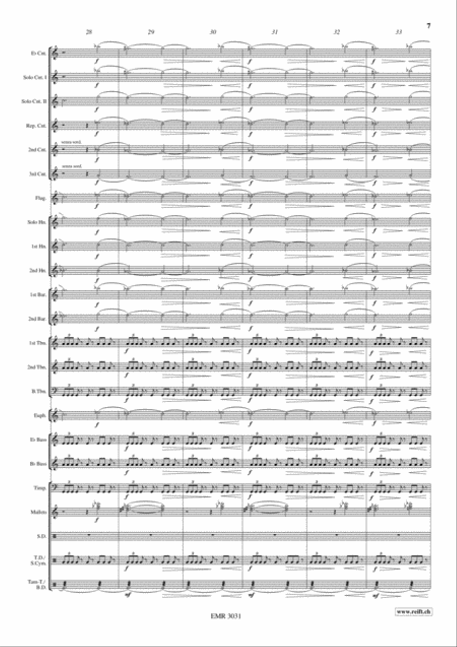 Mars Brass Band scores gallery preview page 8
