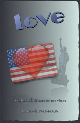 Book cover for Love, Viola Duet