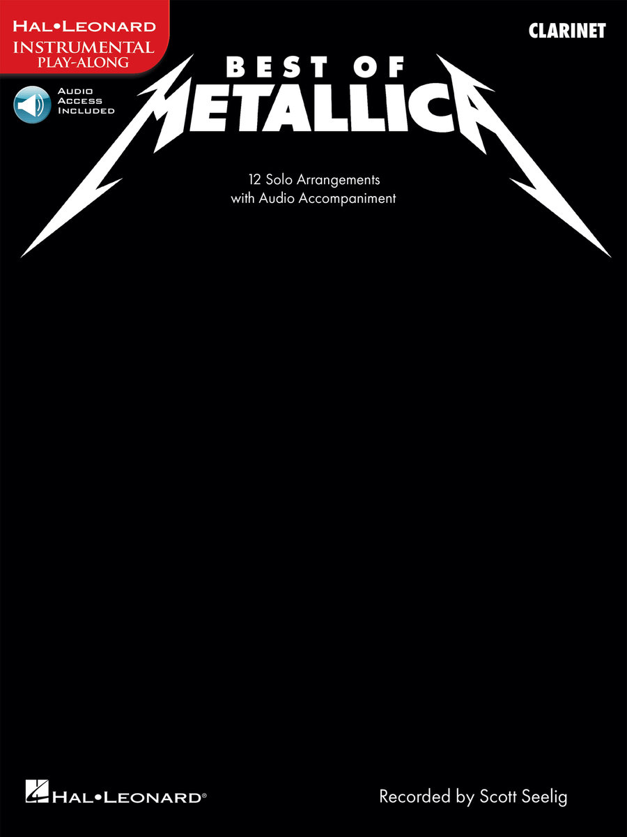 Best of Metallica for Clarinet Clarinet Solo scores gallery preview page 1