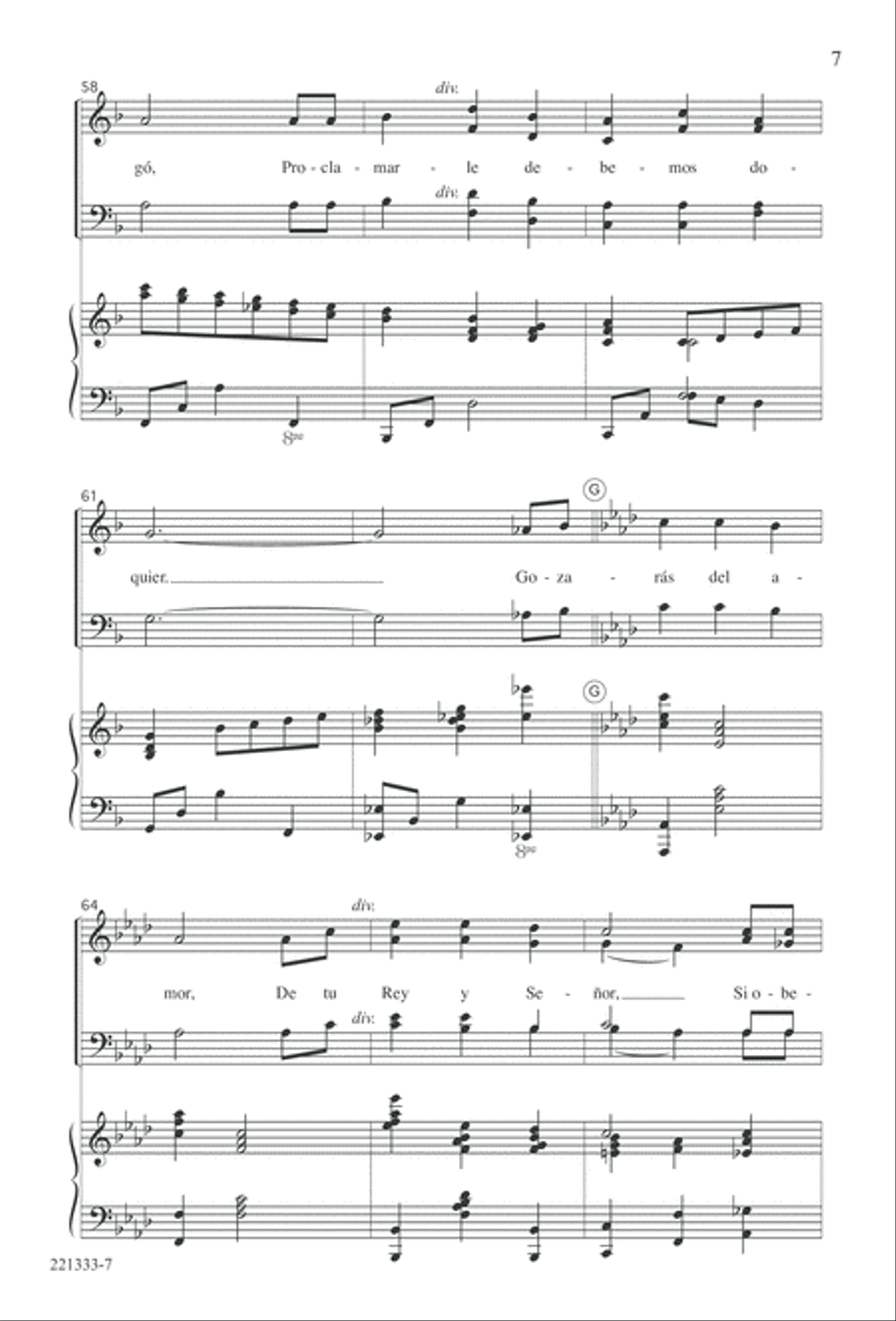 Siervos de Jesus Siervos de Jesus 4-Part scores gallery preview page 11