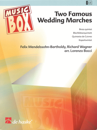 Book cover for Two Famous Wedding Marches
