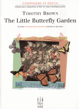 Book cover for The Little Butterfly Garden
