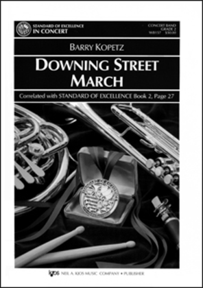 Book cover for Downing Street March - Score