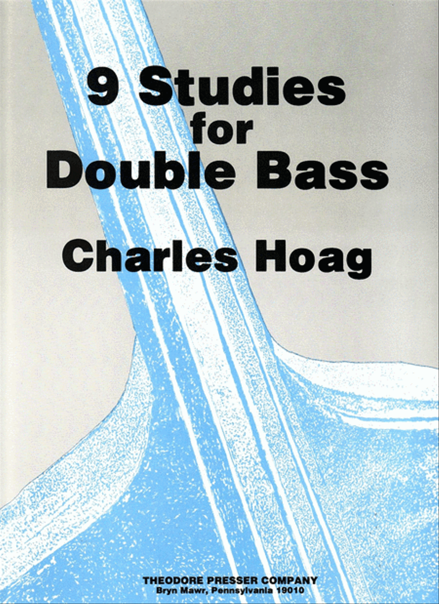 9 Studies For Double Bass Chamber Music scores gallery preview page 1