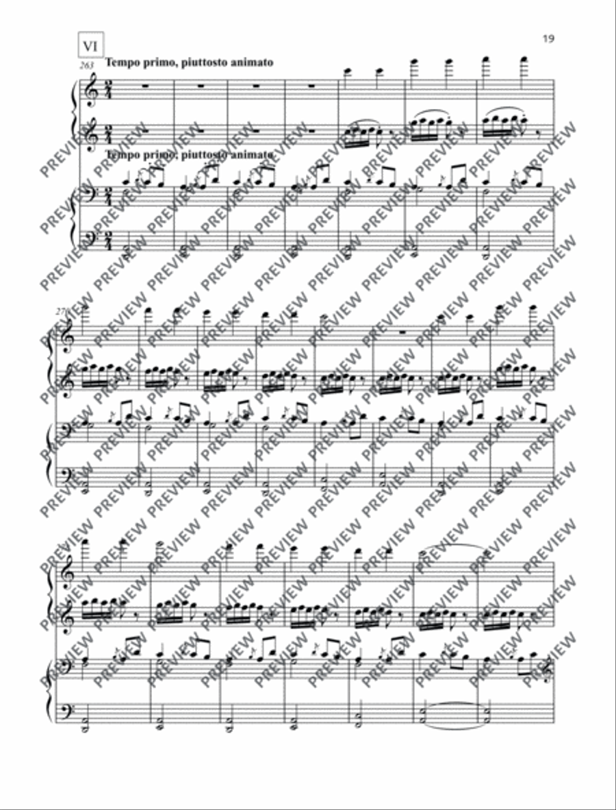 Playing with a children's song Piano Duet scores gallery preview page 20