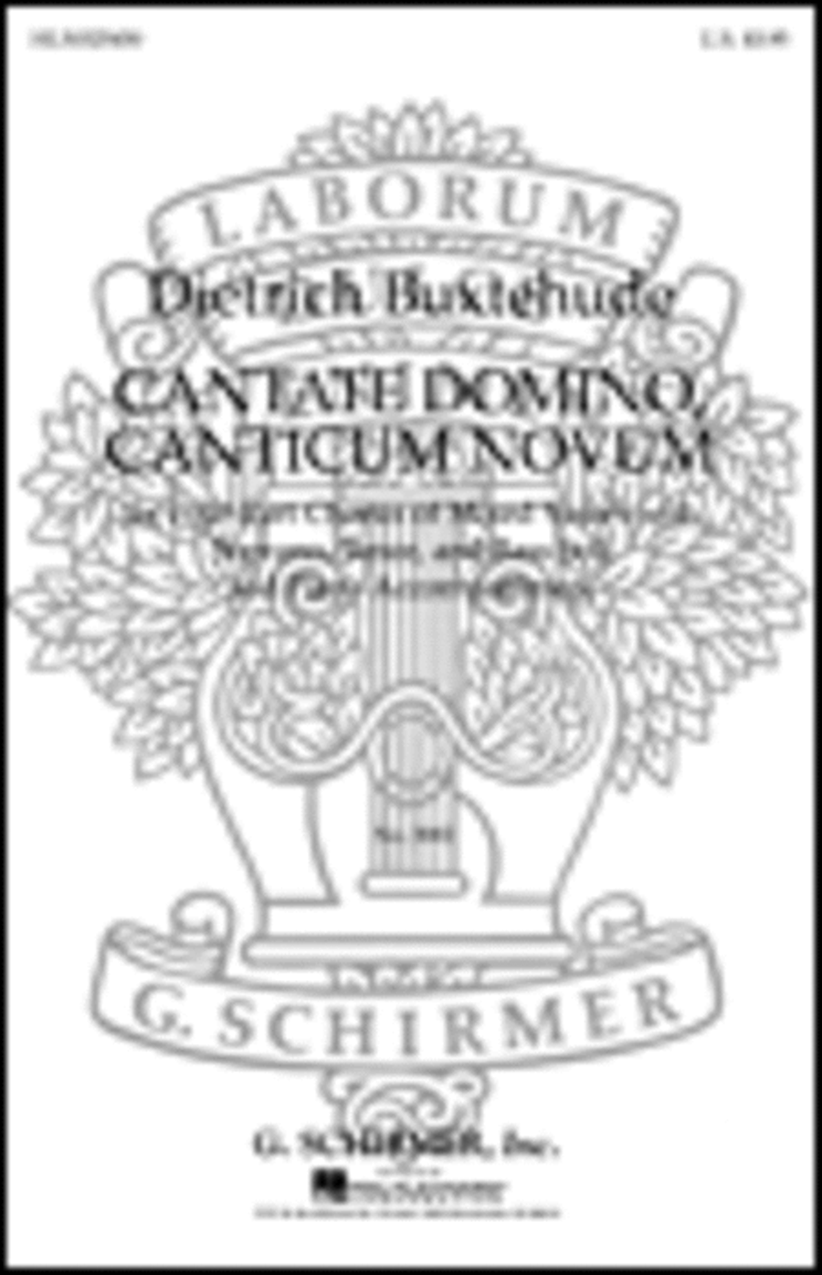 Cantate Domino, Cantate Novum 4-Part scores gallery preview page 1