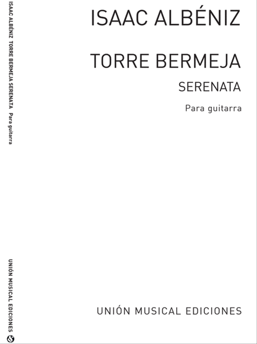 Albeniz: Torre Bermeja, Serenata Op.92 No. 12 Acoustic Guitar scores gallery preview page 1