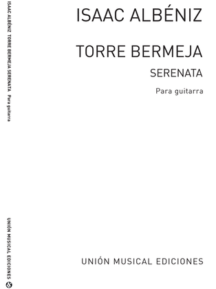 Book cover for Albeniz: Torre Bermeja, Serenata Op.92 No. 12